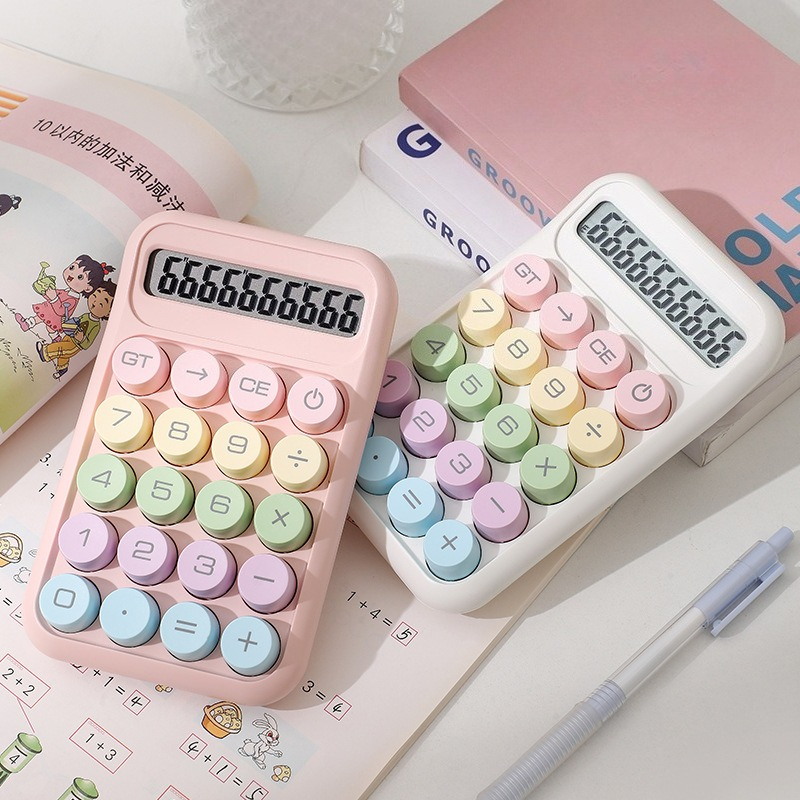 Scientific Calculator For Secondary School - Şekerli Sevimli Hesap Makinesi Ofis Hesap