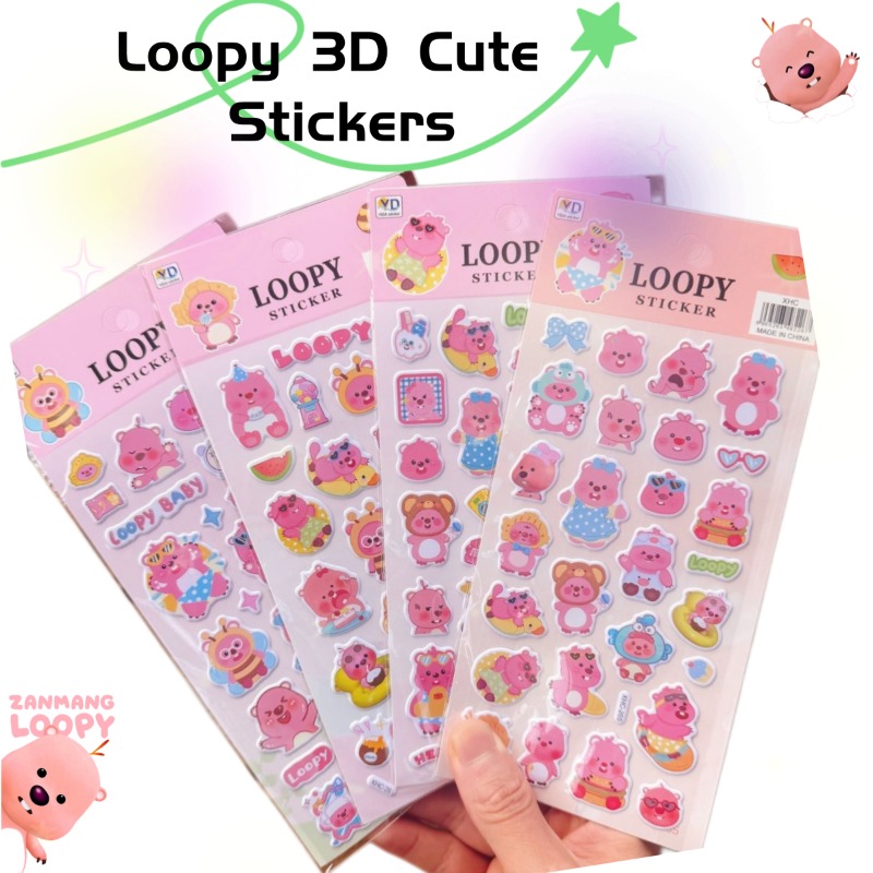 Desk Accessories - Yeni Pororo Anime Sevimli Loopy 3D