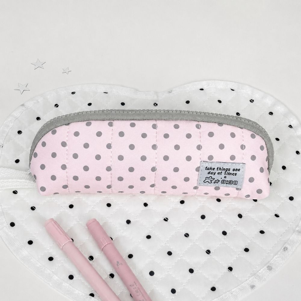 Estetik Puantiyeli Kalemlik, K - Aesthetic Large Pencil Case Pouch incelemesi ve fiyatı