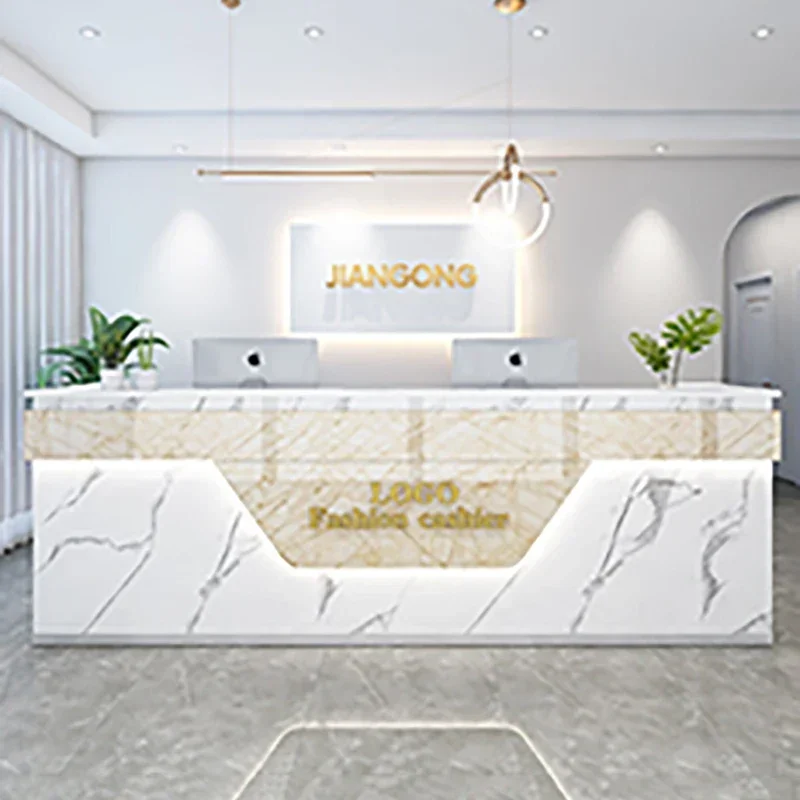 b11-Modern Lüks Resepsiyon Ban - Office Furniture incelemesi ve fiyatı