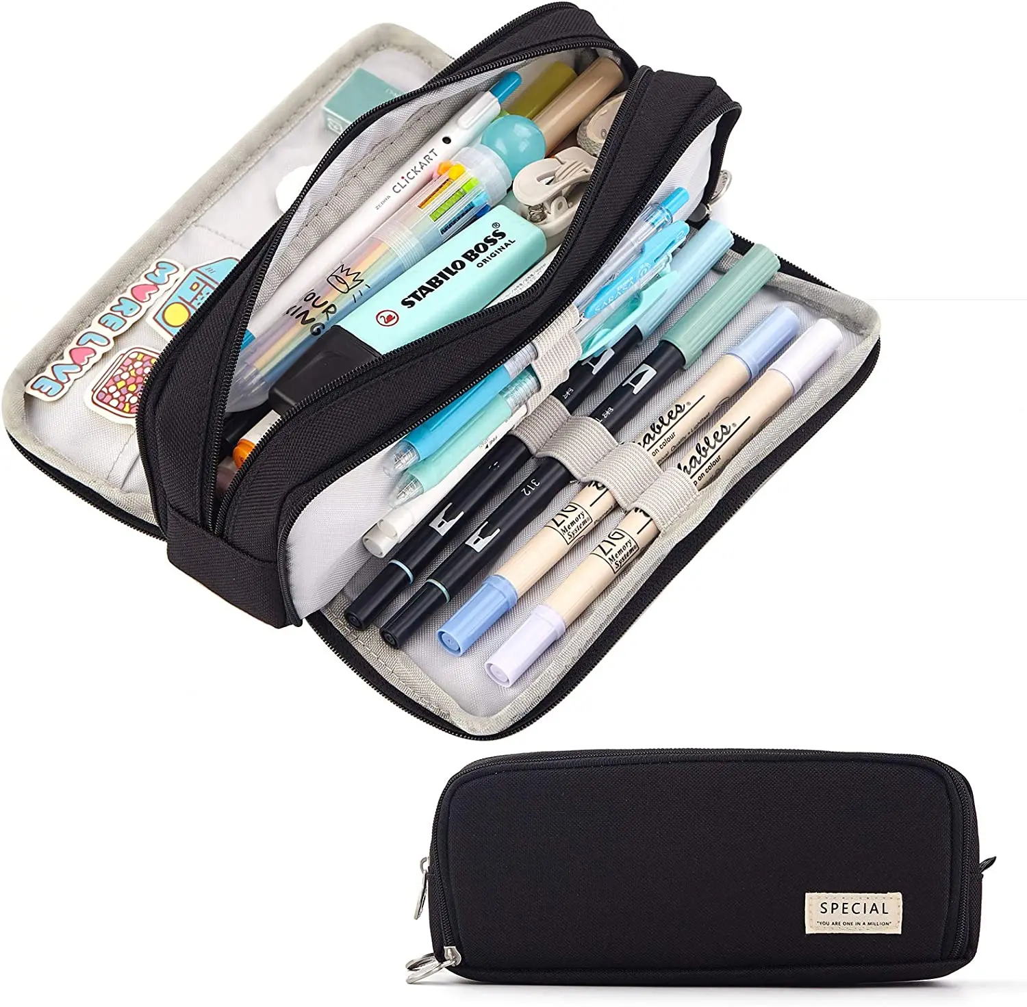 Kalem Kutusu Büyük Kapasiteli  - Aesthetic Large Pencil Case Pouch incelemesi ve fiyatı